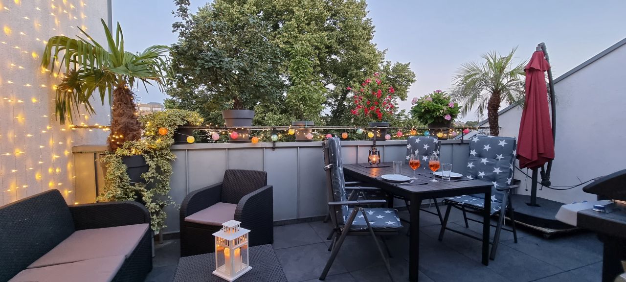 Große Dachterrasse