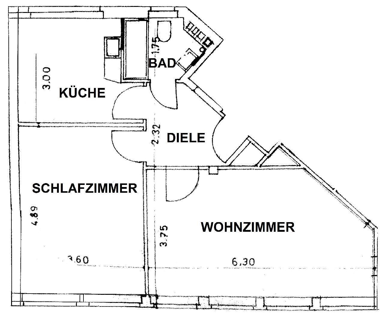 Original-Grundriss