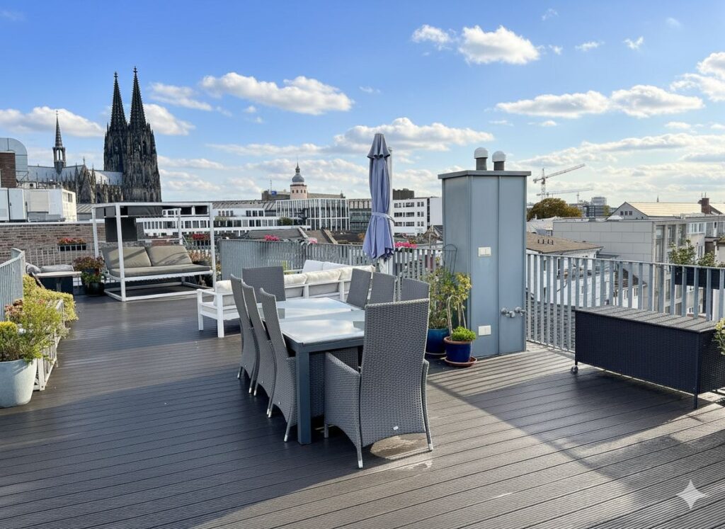 Dachterrasse Ansicht 2