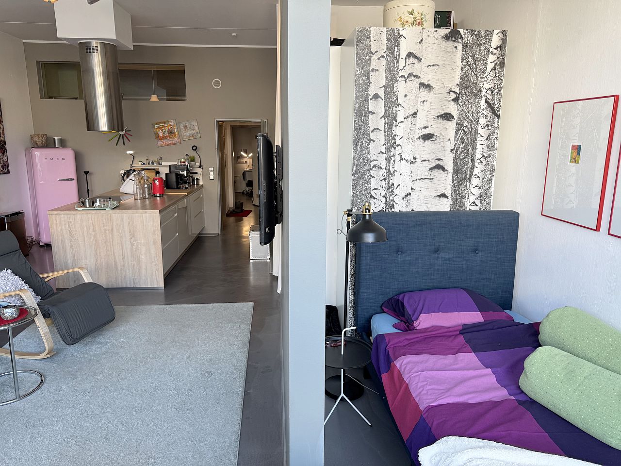 Wohnen-Schlafecke rechts