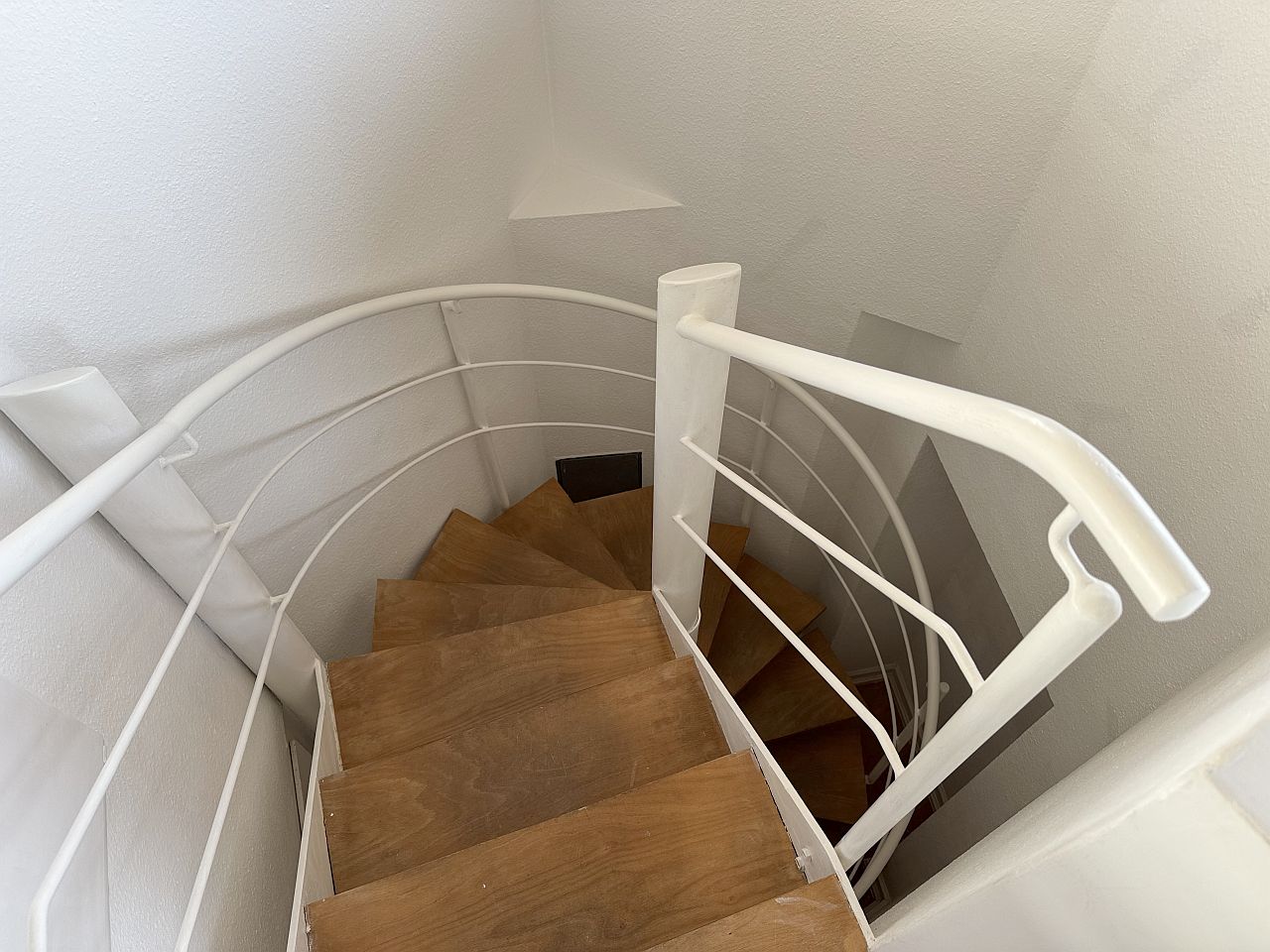 Wendeltreppe-Eingang