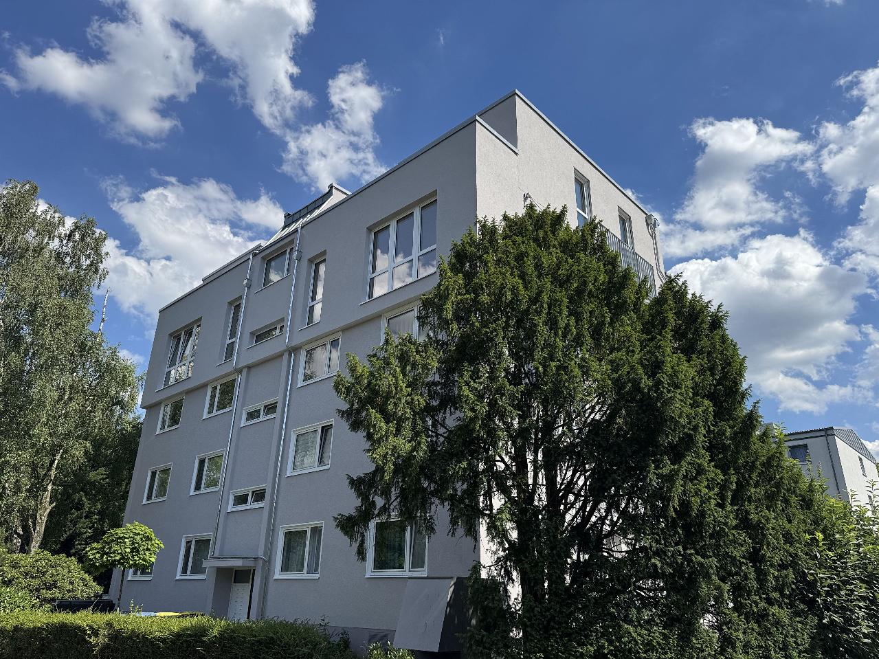 Front-Seitenansicht Haus
