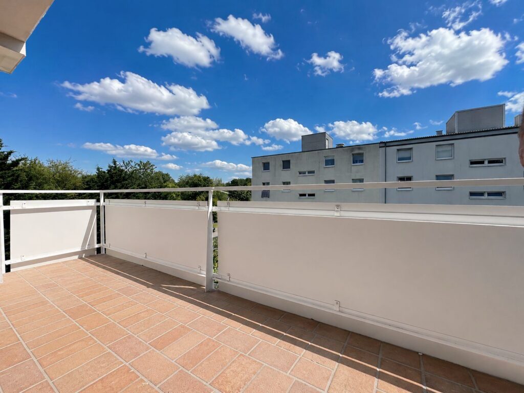 Großzügiger Balkon