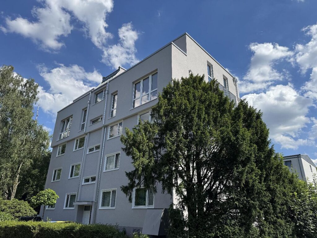 Front-Seitenansicht Haus