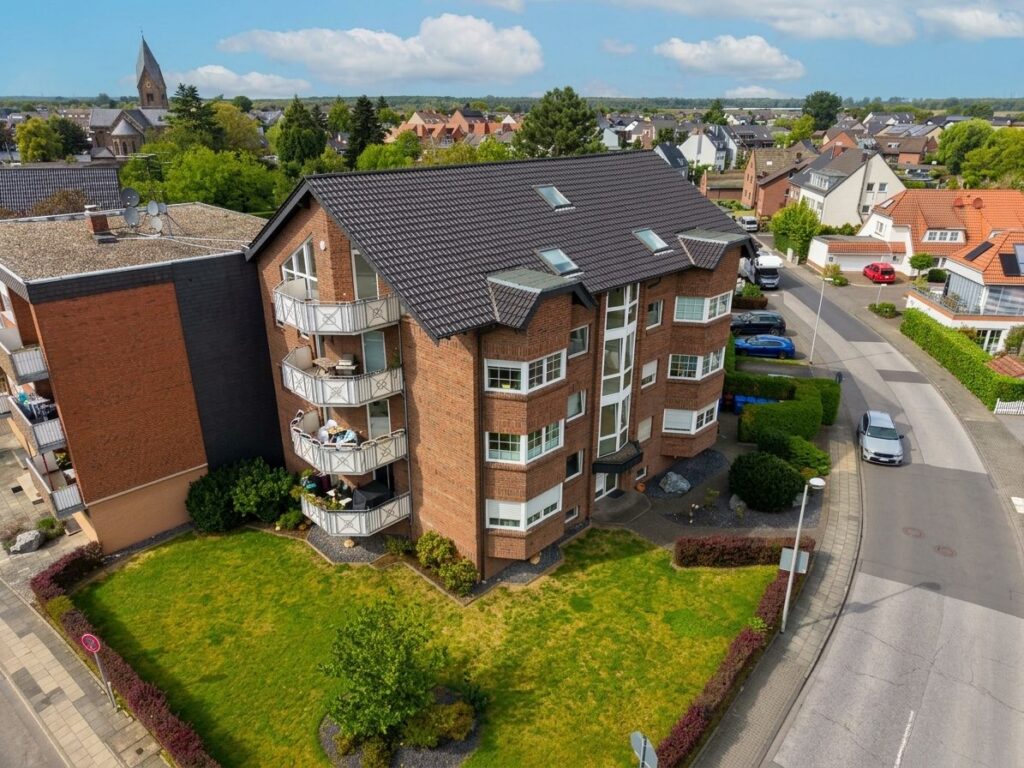 Front-Seitenansicht Haus